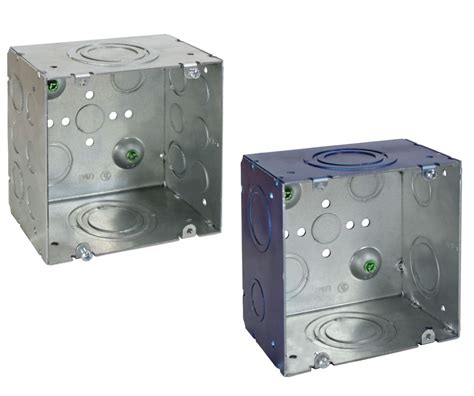 2 in deep electrical box|double sided junction box.